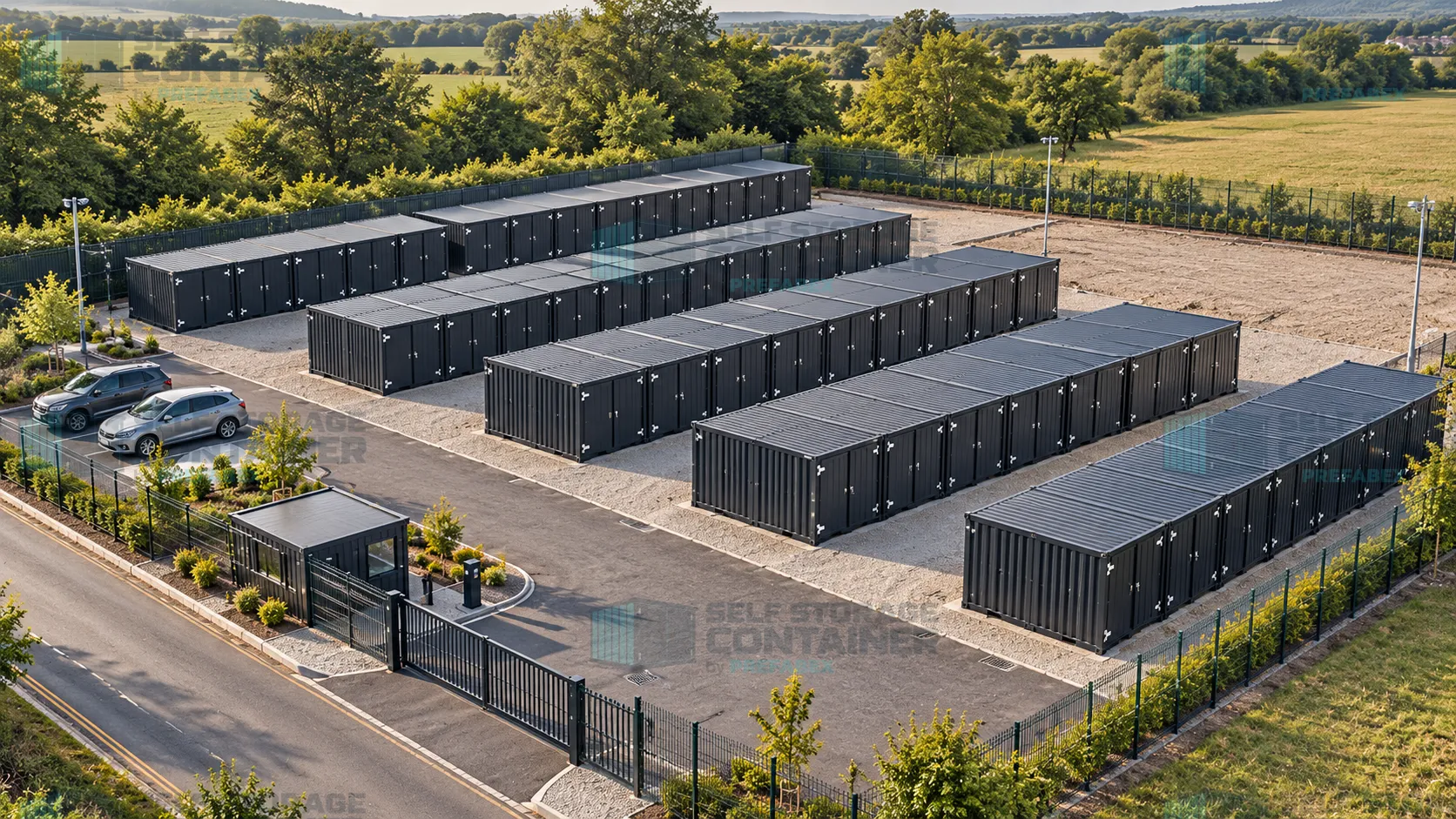 How Many Self-Storage Containers Fit on Your Land